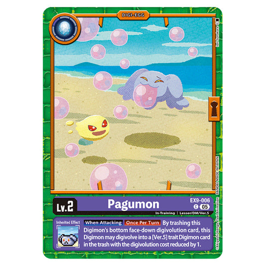 Digimon Card Game - EX-09: Extra Booster Versus Monsters - Pagumon - (C) - EX9-006