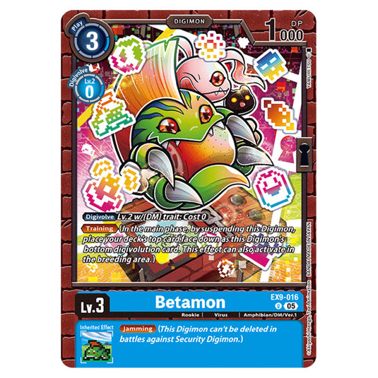 Digimon Card Game - EX-09: Extra Booster Versus Monsters - Betamon - (U) - EX9-016