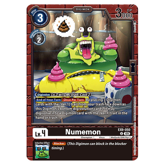 Digimon Card Game - EX-09: Extra Booster Versus Monsters - Numemon - (U) - EX9-050