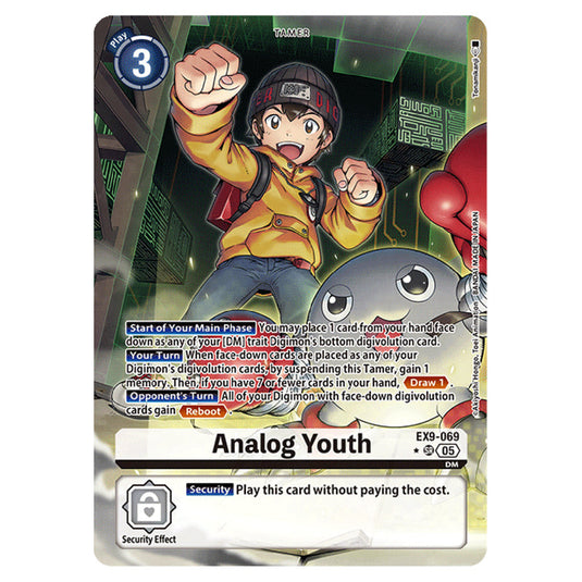 Digimon Card Game - EX-09: Extra Booster Versus Monsters - Analog Youth - (Alternative Art) - EX9-069a