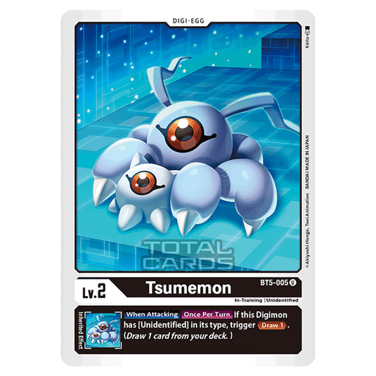 Digimon Card Game - BT05 - Battle of Omni - Tsumemon (Uncommon) - BT5-005