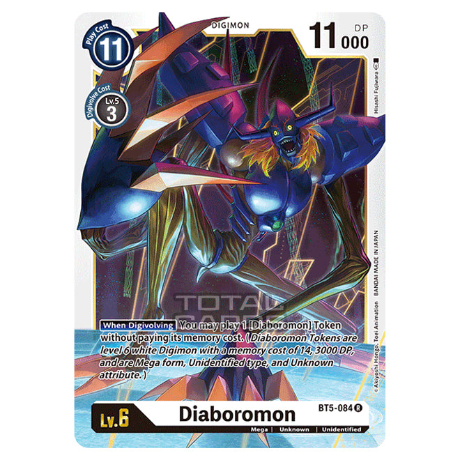 Digimon Card Game - BT05 - Battle of Omni - Diaboromon (Rare)