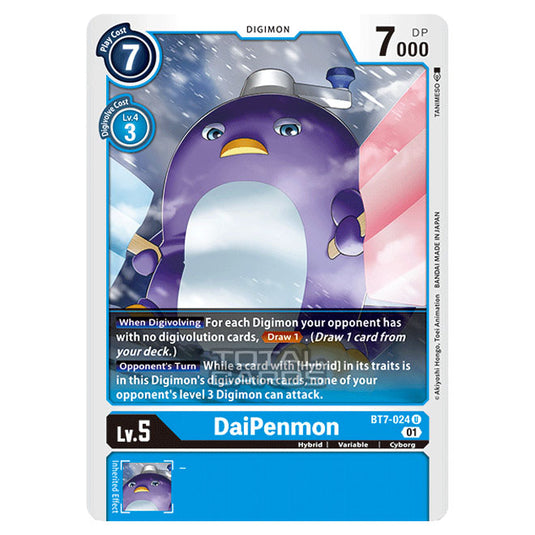 Digimon Card Game - NEXT ADVENTURE (BT07) - DaiPenmon (Uncommon) - BT7-024