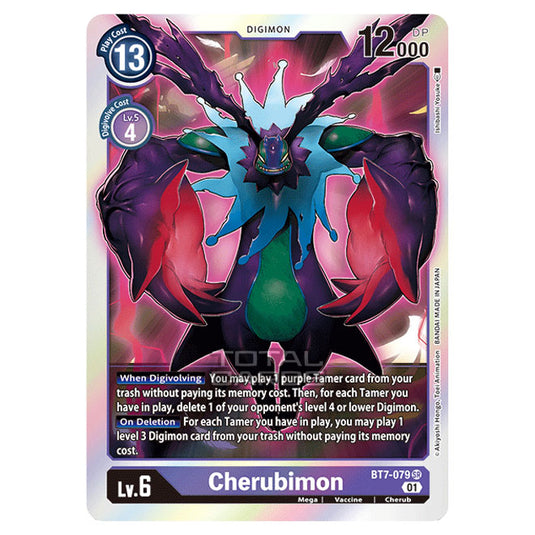 Digimon Card Game - NEXT ADVENTURE (BT07) - Cherubimon (Super Rare) - BT7-079