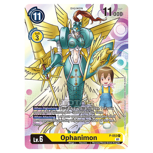 Digimon Card Game - NEXT ADVENTURE (BT07) - Ophanimon (Promo) - BT7-P-053
