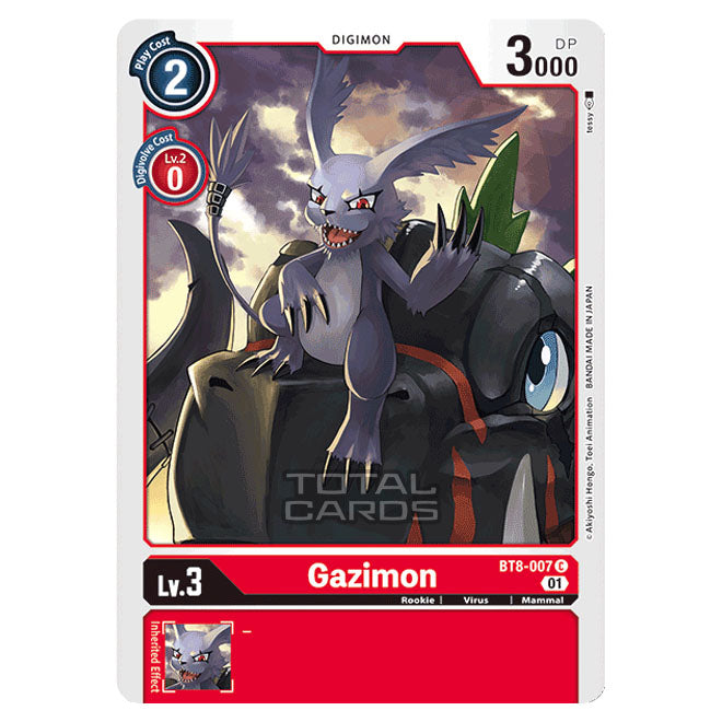 gazimon digimon card Gazimon (X Antibody) - X Record - Digimon Card Game