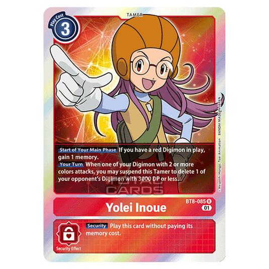 Digimon Card Game - New Awakening (BT08) - Yolei Inoue (Rare) - BT8-085