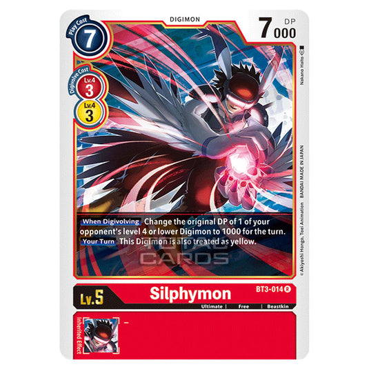 Digimon Card Game - Release Special Booster Ver.1.5 (BT01-03) - Silphymon (Rare) - BT3-014
