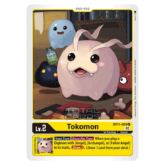 Digimon Card Game - BT-11 - Dimensional Phase - Tokomon - (Uncommon) - BT11-003