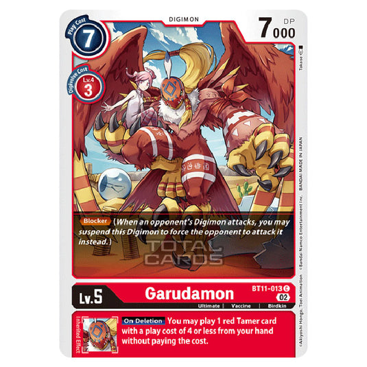 Digimon Card Game - BT-11 - Dimensional Phase - Garudamon - (Common) - BT11-013