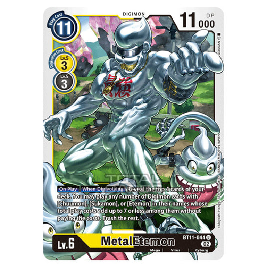 Digimon Card Game - BT-11 - Dimensional Phase - MetalEtemon - (Uncommon) - BT11-044