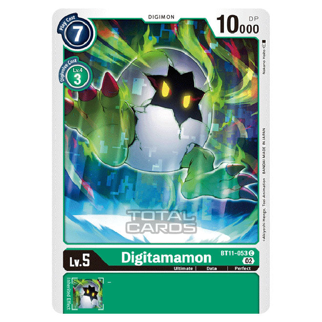 Digimon Card Game - BT-11 - Dimensional Phase - Digitamamon - (Common) Digimon Card Game - BT-11 - Dimensional Phase - Digitamamon - (Common)