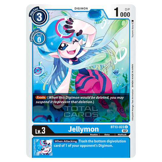 Digimon Card Game - BT-13 - Versus Royal Knights - Jellymon - (Common) - BT13-023