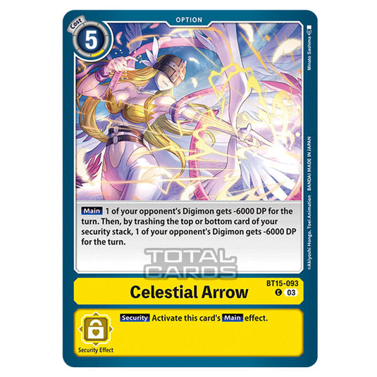 Digimon Card Game - BT15 - Exceed Apocalypse - Celestial Arrow - (Common) - BT15-093