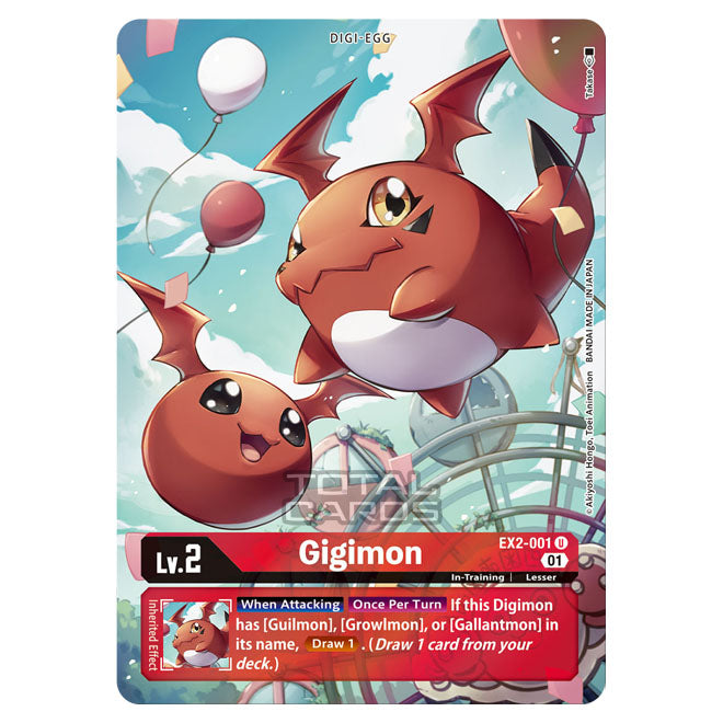 Digimon Card Game - Digital Hazard (EX-02) - Gigimon (Uncommon) - EX2- Digimon Card Game - Digital Hazard (EX-02) - Gigimon (Uncommon) - EX2-