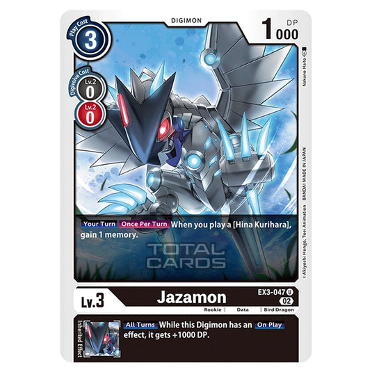Digimon Card Game - EX-03 - Theme Draconic Roar - Jazamon - (Uncommon) - EX3-047