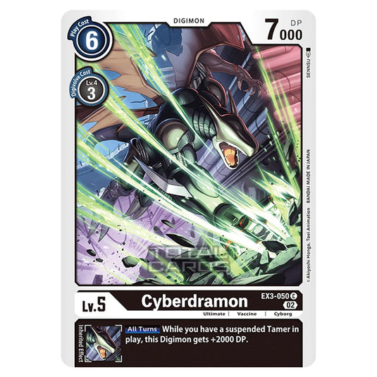 Digimon Card Game - EX-03 - Theme Draconic Roar - Cyberdramon - (Common) - EX3-050