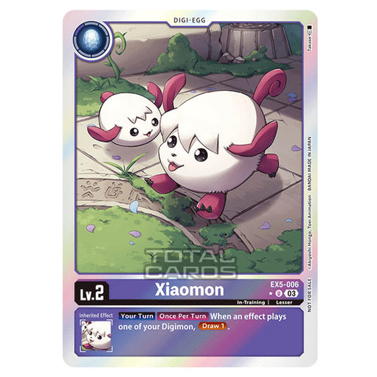 Digimon Card Game - EX05 - Animal Colosseum - Xiaomon - (Alternative Art) - EX5-006a