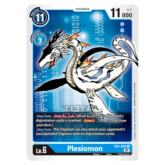Digimon Card Game - Classic Collection (EX01) - Plesiomon (Uncommon) - EX1-020