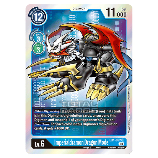 Digimon Card Game - Classic Collection (EX01) - Imperialdramon Dragon Mode (Super Rare) - EX1-022