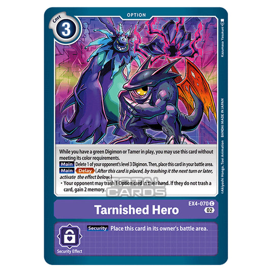 Digimon Card Game - EX04 - Alternative Being - Tarnished Hero - (Common) - EX4-070