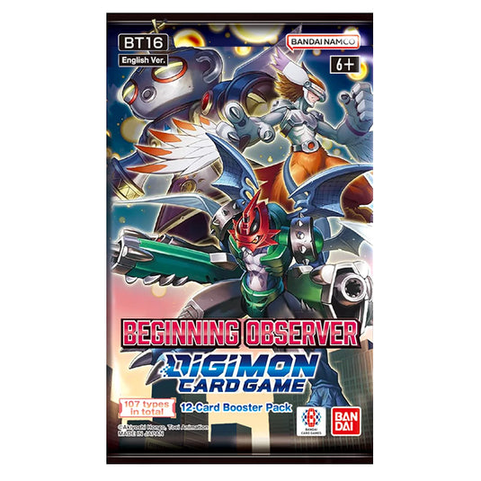 Digimon Card Game - BT16 - Beginning Observer - Booster Pack