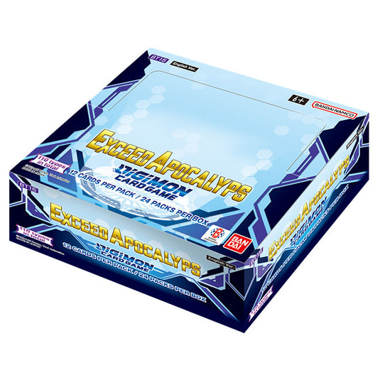 Digimon Card Game - BT15 - Exceed Apocalypse - Booster Box (24 Packs)