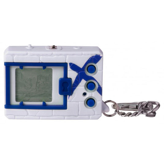 Digimon X - Tamagotchi - White & Blue - Keyring