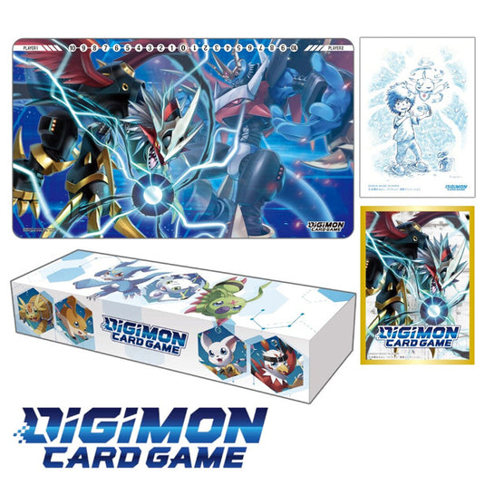 The Beginning set, card sleeves Playamat