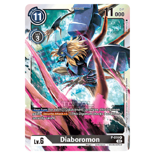Digimon Card Game - RB-01: Resurgence Booster - Diaboromon - (Alternative Art) - P-016a