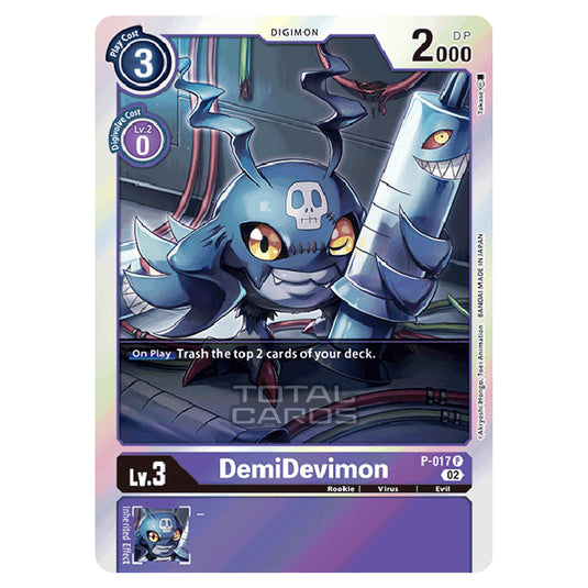Digimon Card Game - RB-01: Resurgence Booster - DemiDevimon - (Alternative Art) - P-017a