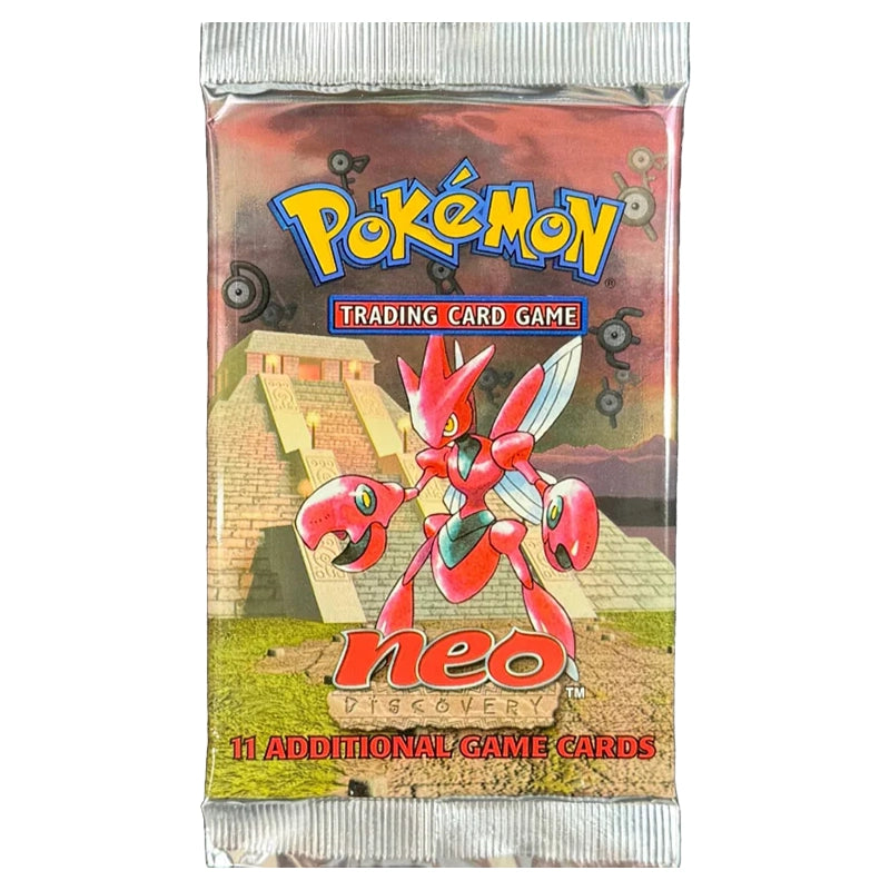 Pokemon - WOTC - Neo Discovery - Booster Pack - Unlimited (Unweighed) Pokemon - WOTC - Neo Discovery - Booster Pack - Unlimited (Unweighed)