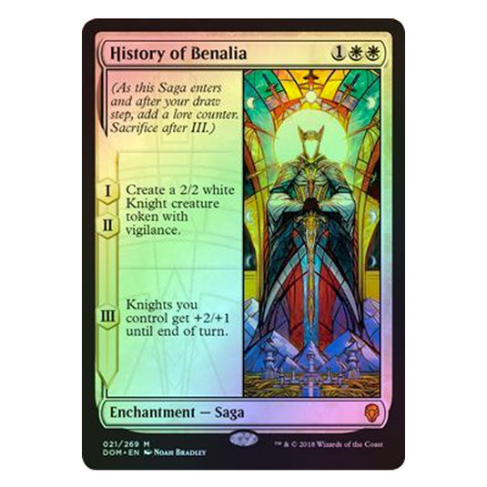 Magic The Gathering - Dominaria - History of Benalia (Foil) - 21/269
