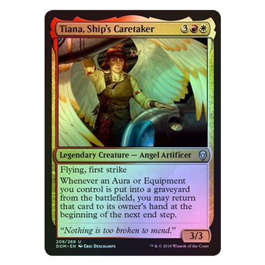 Magic The Gathering - Dominaria - Tiana, Ship's Caretaker (Foil) - 208/269