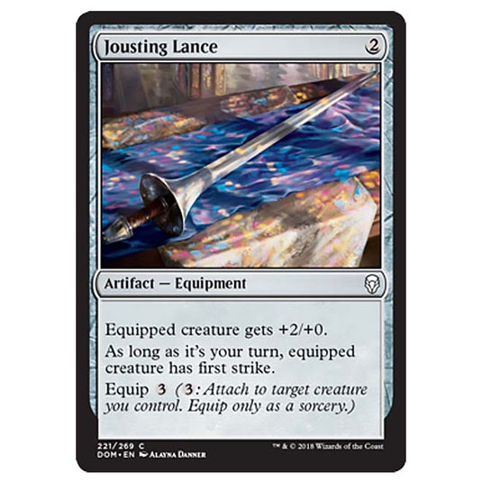 Magic The Gathering - Dominaria - Jousting Lance (Foil) – 221/269