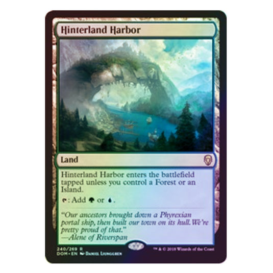 Magic The Gathering - Dominaria - Hinterland Harbor (Foil) - 240/269