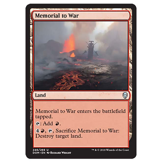 Magic The Gathering - Dominaria - Memorial to War - 246/269