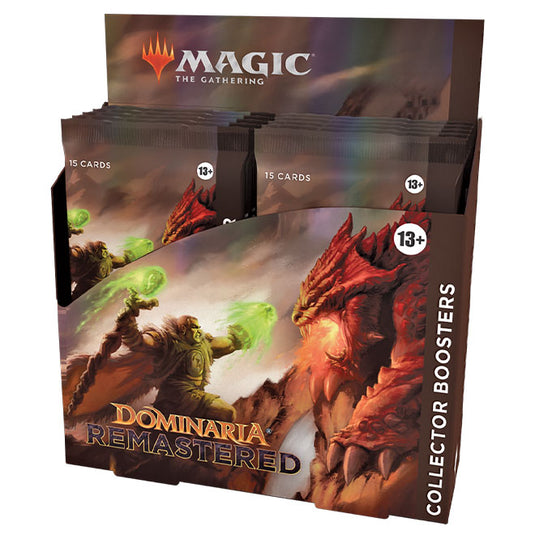 Magic the Gathering - Dominaria Remastered - Collector Booster Box (12 Packs)