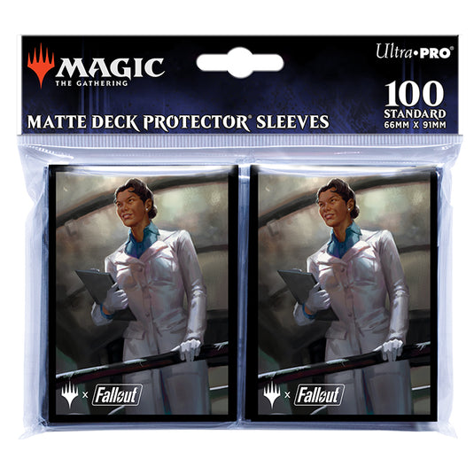 Ultra Pro - Magic the Gathering - Universes Beyond - Fallout - Standard Deck Protectors (100 Sleeves) - B