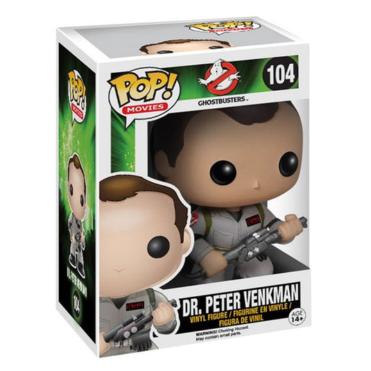 Funko POP! - Ghostbusters - #104 Dr.Peter Venkman Figure
