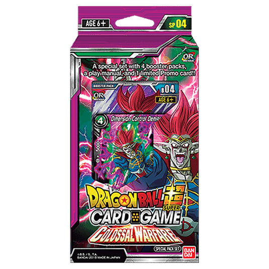 Dragon Ball Super Card Game - Special Pack - Colossal Warfare