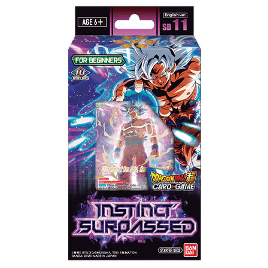 Dragon Ball Super Card Game - Starter Deck 11 - Instinct Surpassed