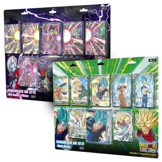 Dragon Ball Super Card Game - Expansion Deck Box Set - Dark Demon’s Villains & Mighty Heroes