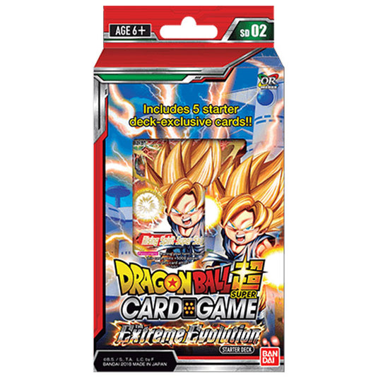 Dragon Ball Super Card Game - Starter Deck - Extreme Evolution SD02