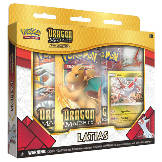 Pokemon - Dragon Majesty - Latias Pin Collection