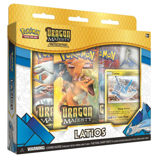 Pokemon - Dragon Majesty - Latios Pin Collection