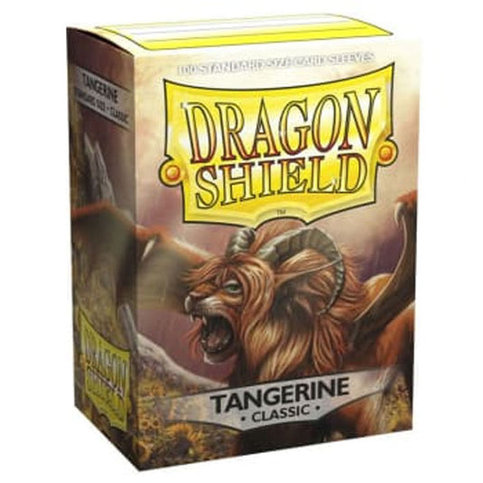 Dragon Shield - Classic Sleeves - Tangerine (100 Sleeves)