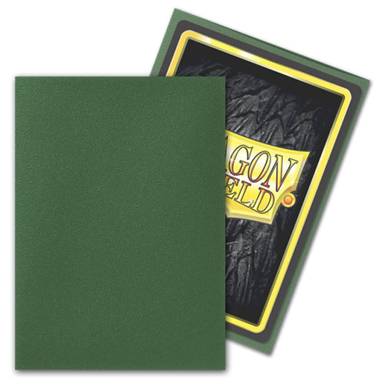Dragon Shield - Standard Matte Sleeves - Forest Green - (100 Sleeves)
