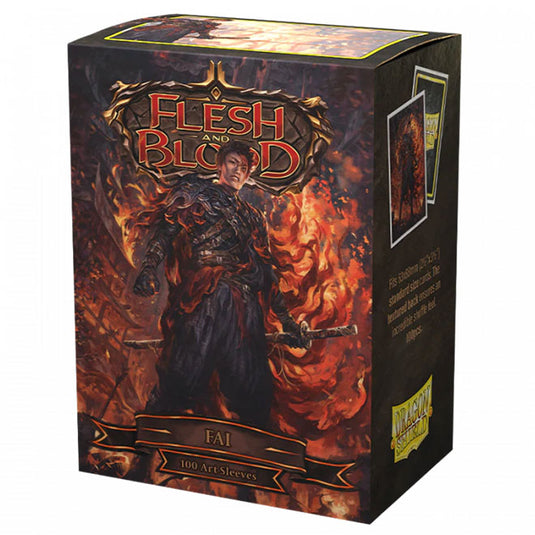 Dragon Shield - Flesh & Blood Uprising - Matte Art Sleeves - Fai (100 Sleeves)