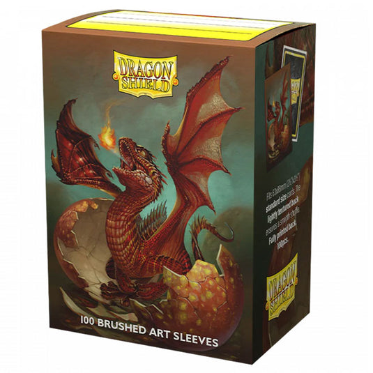 Dragon Shield - Standard size - Brushed Art Sleeves - Sparky (100 Sleeves)